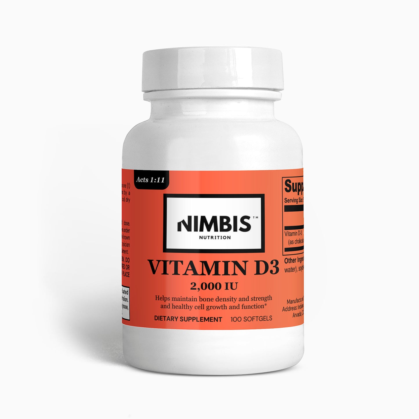 Vitamin D3 2,000 IU