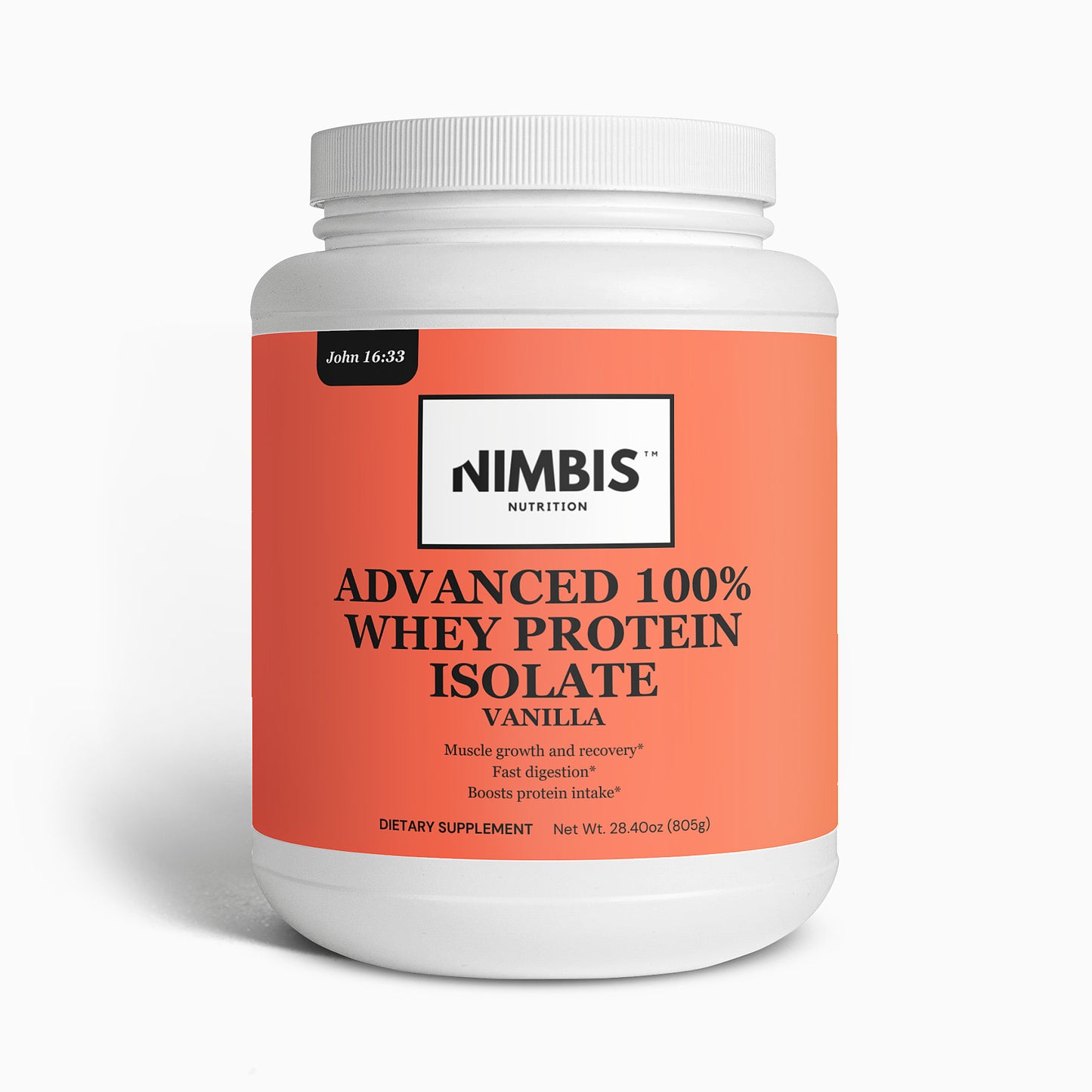 Advanced 100% Whey Protein Isolate (Vanilla)